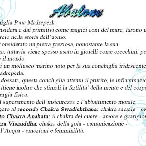 Collana macramè "Lumen Maris" con pietra di abalone - immagine 4