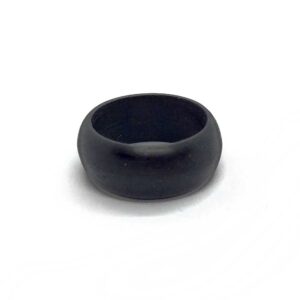 Anello nero legno ebano