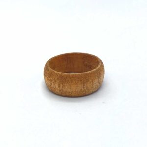 anello in legno okumè fascia larga