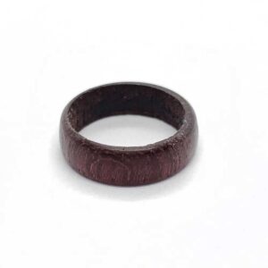 Anello di legno Pau violetto