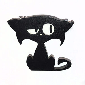 calamita gatto in legno