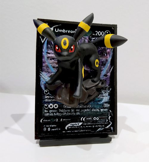 Carta Pokemon Umbreon - Effetto 3D
