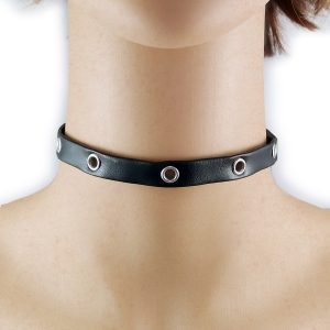 Collarino in cuoio