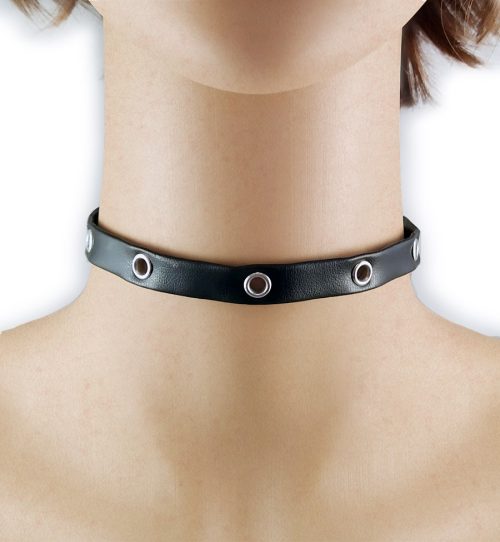 Collarino in cuoio