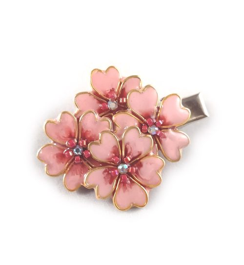 Fermaglio fiori di ciliegio