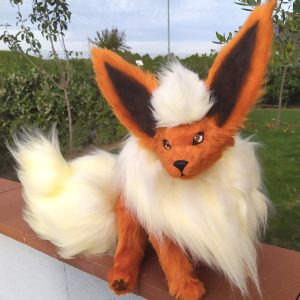 Peluche pokemon Flareon - realistico