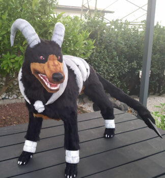 Peluche pokemon Houndoom Art Doll - Realistico