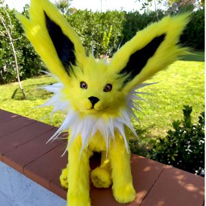 Peluche pokemon Jolteon - realistico