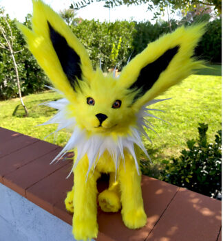 Peluche pokemon Jolteon - realistico