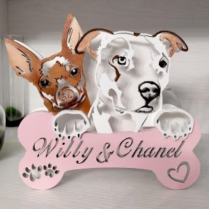 Lampada led Pitbull e Pinscher - personalizzabile