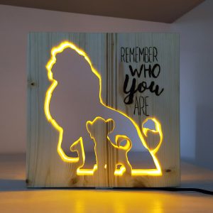 Ricordati chi sei - Lampada LED Il Re Leone