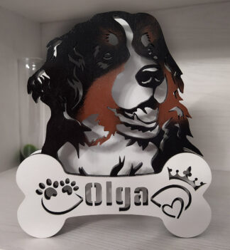 Lampada led Bovaro del Bernese - personalizzabile