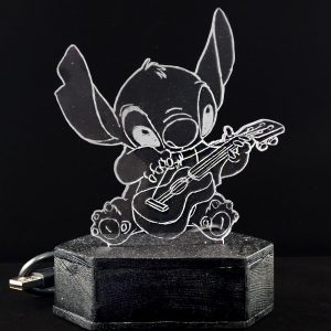 Lampada LED Stitch con chitarra
