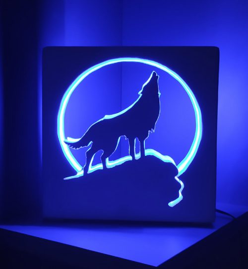 Wolf Moon - Lampada LED