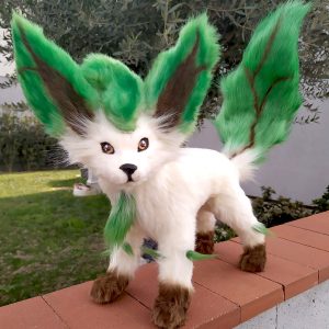 Peluche pokemon Leafeon - realistico