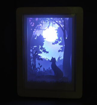Lampada LED Light box - Spirit Fox
