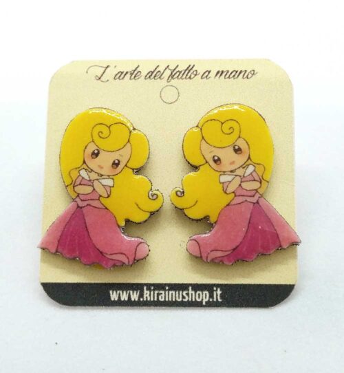 Orecchini Aurora principessa