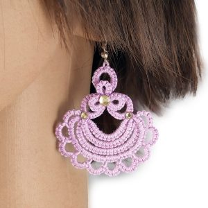 Orecchino chiacchierino ad ago