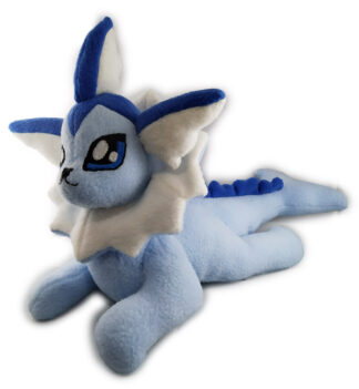 Vaporeon plush disteso