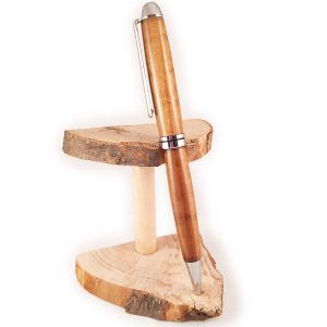 Penna a sfera in legno ciliegio