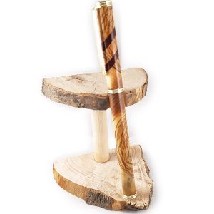 Penna stilografica in legno d'ulivo