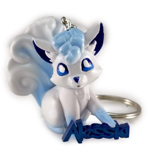 Portachiavi pokemon Vulpix Alola