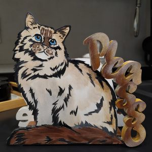 Portatovaglioli personalizzato con sagoma