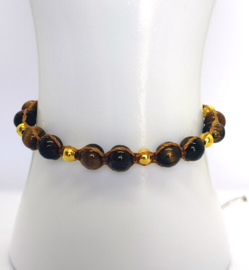 Shamballa bracciale occhio di tigre
