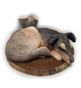 Cane basetta porta penna