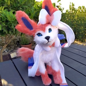 Peluche pokemon Sylveon - realistico