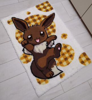 Tappeto tufting pokemon Eevee