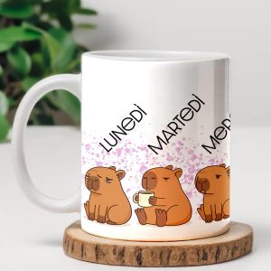 tazza capibara - tazze con scritte divertenti