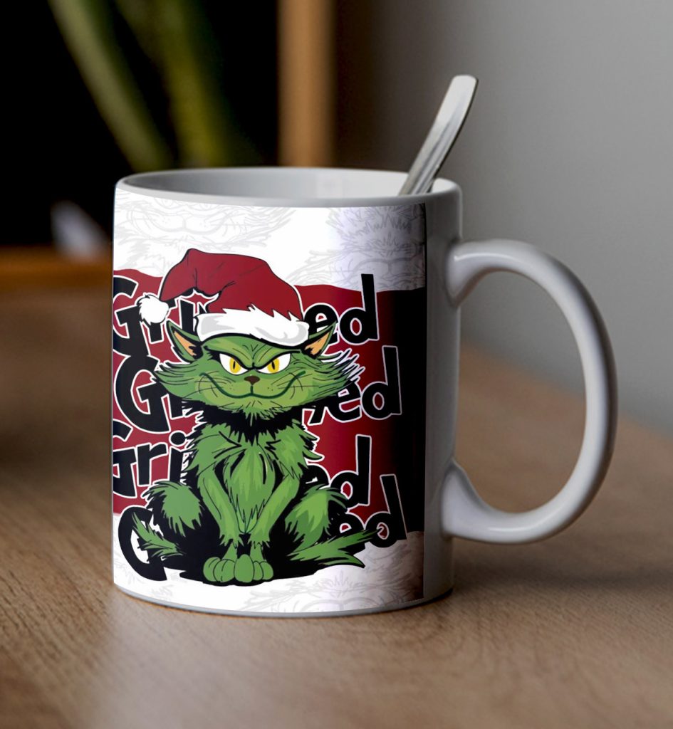 Tazze natalizie grinch gatto
