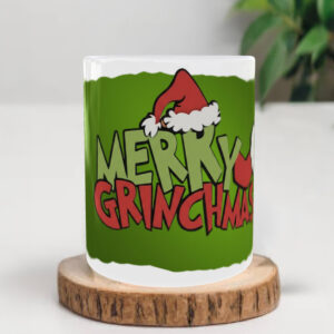 tazza di natale merry grinchmas