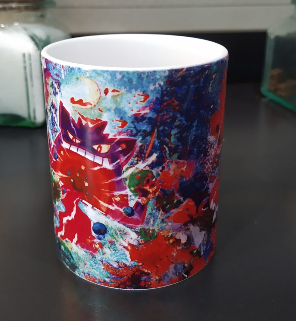 tazza con foto personalizzata immagine pokemon gengar