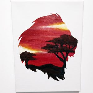 Savana - Acrylic art