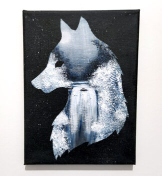 Spirit of winter - Acrylic art