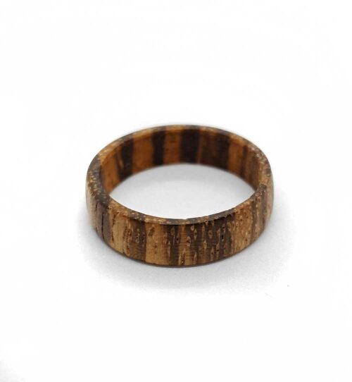 anello-fedina-zebrano Anello in legno zebrano