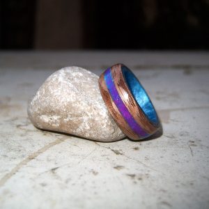 anello in legno wenge