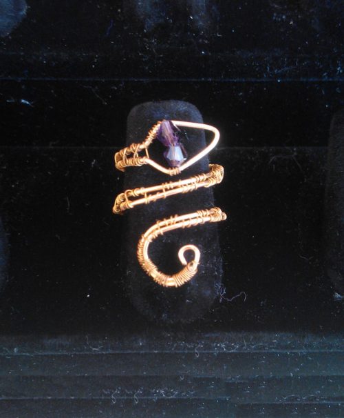 Anello a forma di serpente