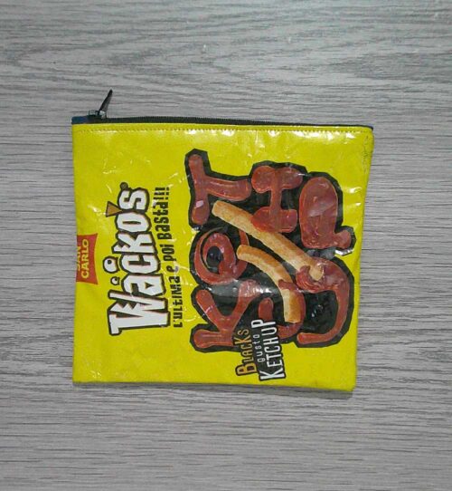 Astuccio con patatine Wacko's al ketchup