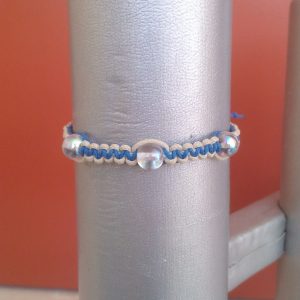 Bracciale shamballa con perle