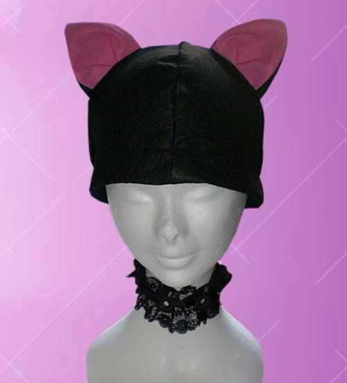 Cappello con orecchie da gatto