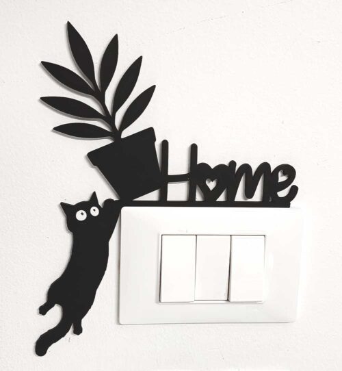 decorazione-gatto-home decorazione interruttore gatto home