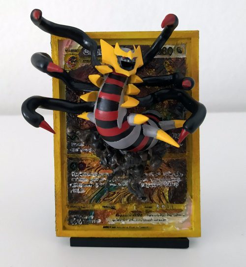 Carta Pokemon Giratina - Effetto 3D