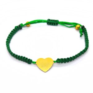 bracciale con cuore personalizzabile