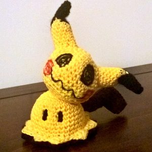 mimikyu peluche amigurumi