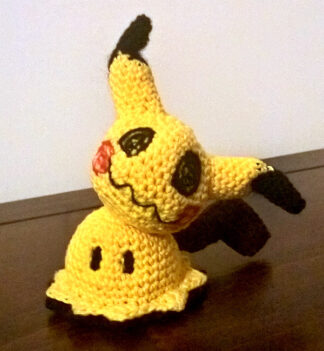 mimikyu peluche amigurumi