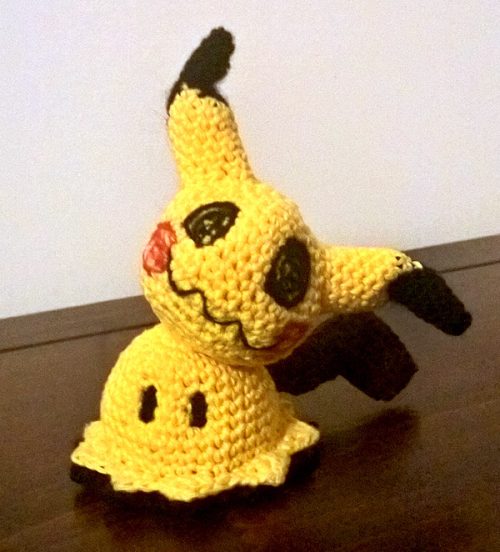 mimikyu peluche amigurumi