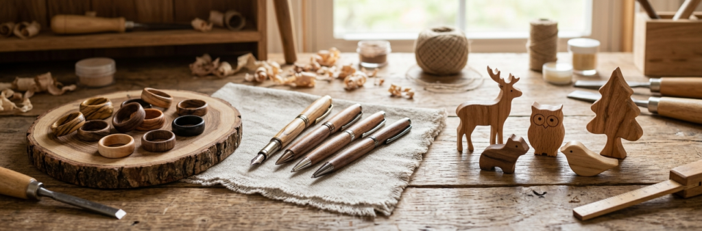 oggettistica in legno